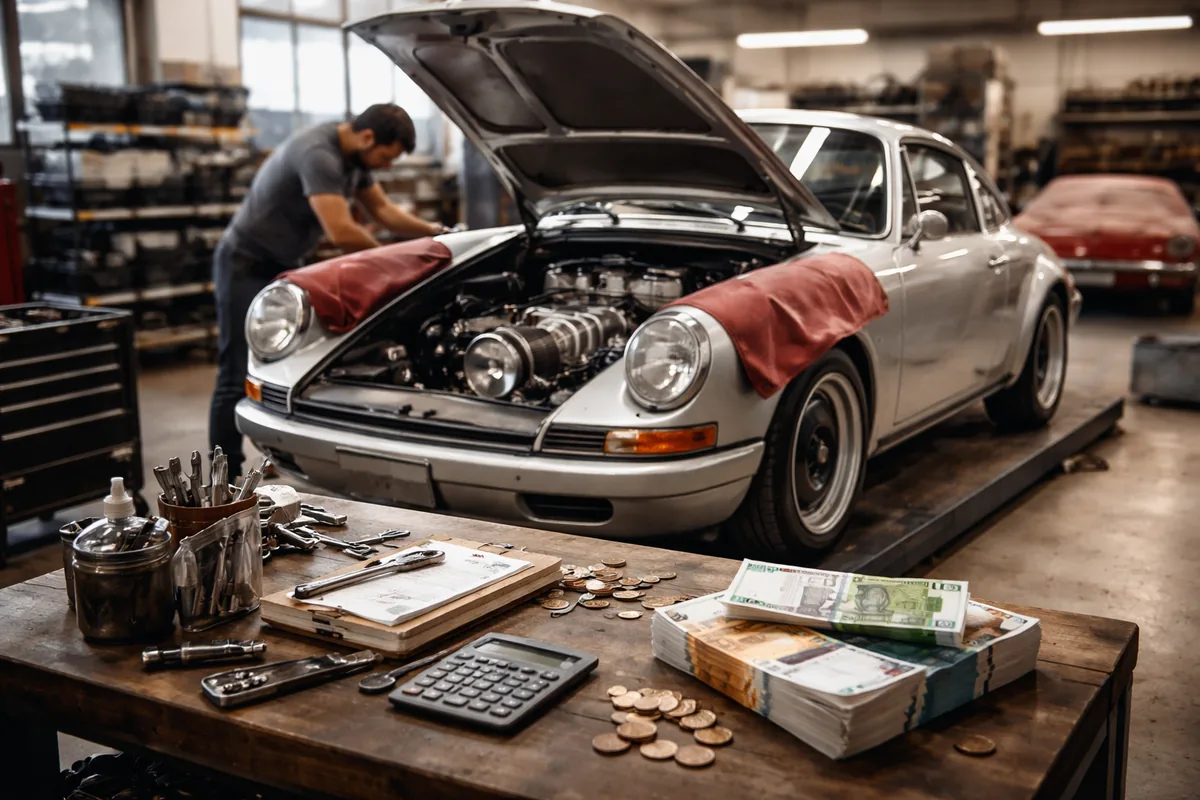 Quel budget prévoir pour restaurer une voiture de collection