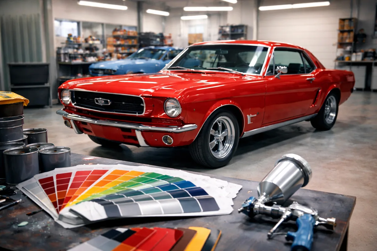 Comment choisir la couleur parfaite pour un véhicule ancien