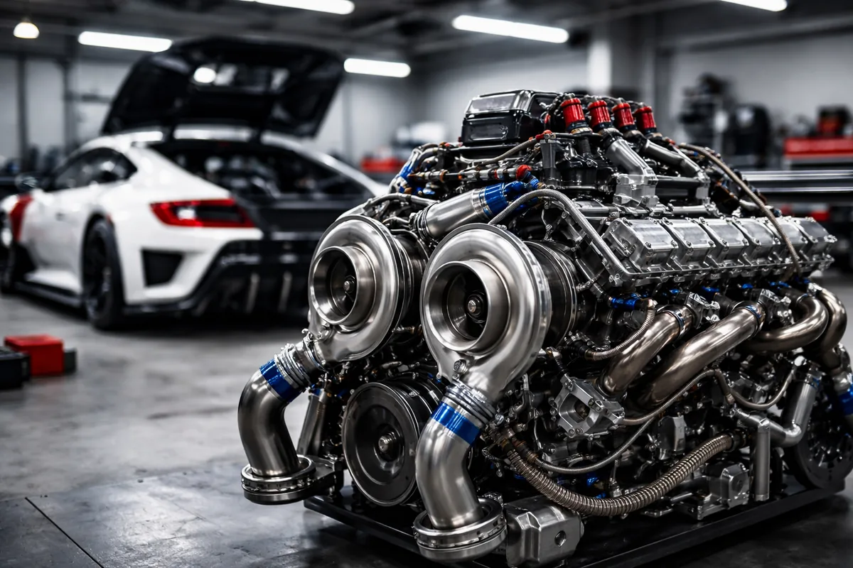 Quel type de moteur pour un projet de voiture de course